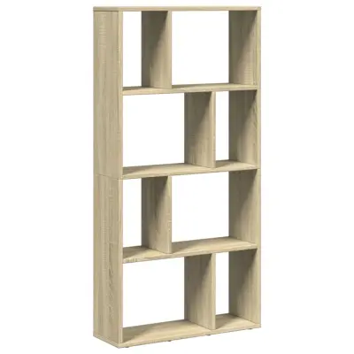 Knjižna omara - Knjižni regal sonoma hrast 60x20x120 cm inženirski les