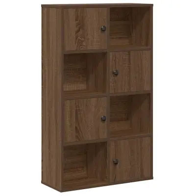 Knjižna omara - Knjižni regal rjavi hrast 60x24x101,5 cm inženirski les