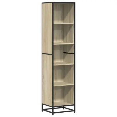 Knjižna omara - Knjižni regal Sonoma Oak 40x35x170,5 cm Izoblikovan les