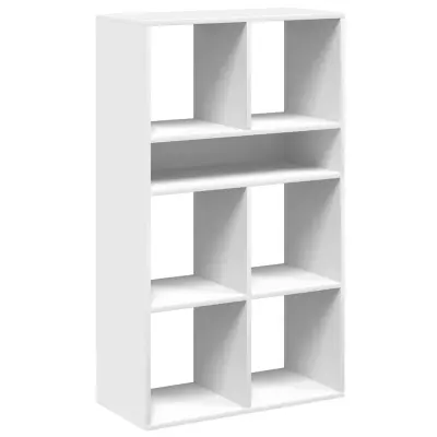 Knjižna omara - Knjižni regal bela 66x31x112 cm inženirski les