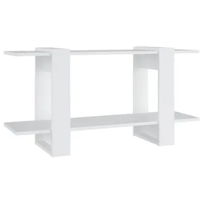 Knjižna omara - Knjižni regal bela 100x30x51 cm konstruiran les
