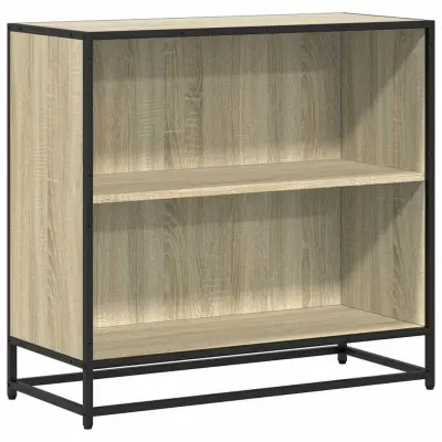 Knjižna omara - Knjižni regal sonoma hrast 80,5x35x76 cm inženirski les