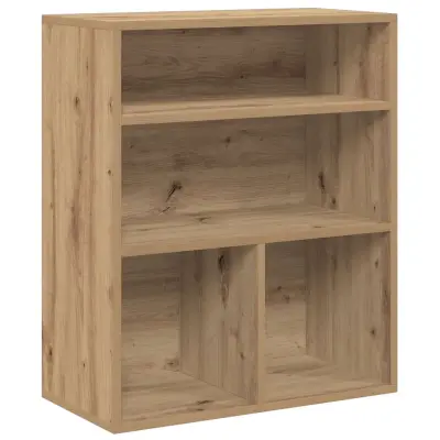 Knjižna omara - Knjižni regal artisan hrast 60x30x71,5 cm inženirski les
