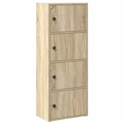 Knjižna omara - Knjižni regal sonoma hrast 40x24x102 cm inženirski les