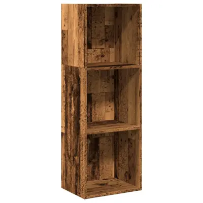 Knjižna omara - Knjižni regal starinski les 40x30x114 cm inženirski les