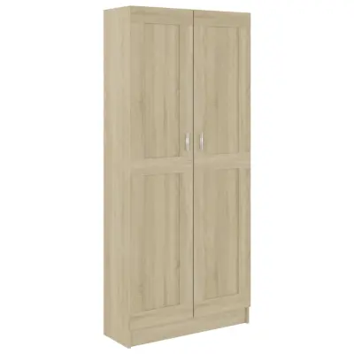 Knjižna omara - Knjižni regal sonoma hrast 82,5x30,5x185,5 cm iverna plošča