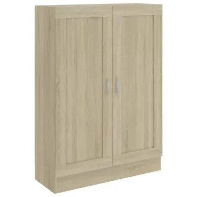Knjižna omara - Knjižni regal sonoma hrast 82,5x30,5x115 cm inženirski les