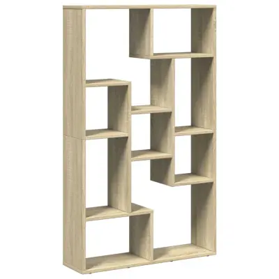 Knjižna omara - Knjižni regal sonoma hrast 72x20x120 cm inženirski les