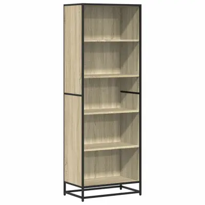 Knjižna omara - Knjižni regal sonoma hrast 60x35x170,5 cm inženirski les