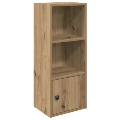 Knjižna omara - Knjižni regal artisan hrast 31x24x77 cm inženirski les