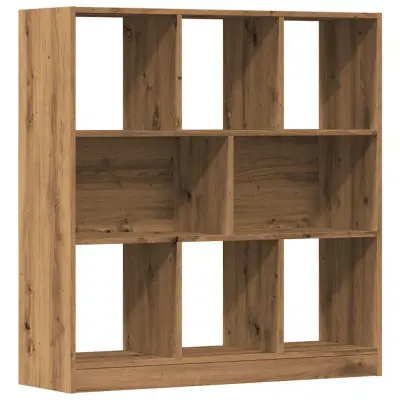 Knjižna omara - Knjižni regal artisan hrast 97,5x29,5x100 cm inženirski les