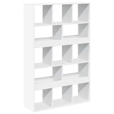 Knjižna omara - Knjižni regal bela 100x33x156,5 cm inženirski les