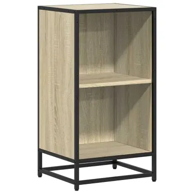 Knjižna omara - Knjižni regal sonoma hrast 40x35x76 cm iverna plošča