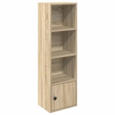 Knjižna omara - Knjižni regal sonoma hrast 31x24x102 cm inženirski les
