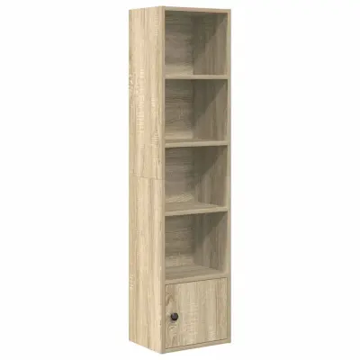 Knjižna omara - Knjižni regal sonoma hrast 31x24x127 cm inženirski les