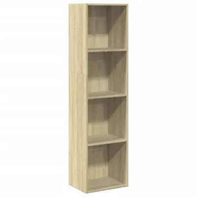 Knjižna omara - Knjižni regal sonoma hrast 40x30x152 cm inženirski les