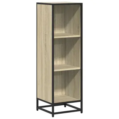 Knjižna omara - Knjižni regal sonoma hrast 33,5x33x107,5 cm inženirski les