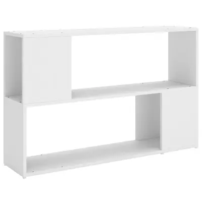 Knjižna omara - Knjižni regal bela 100x24x63 cm iverna plošča