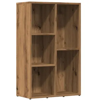 Knjižna omara - Knjižni regal artisan hrast 45x25x80 cm inženirski les