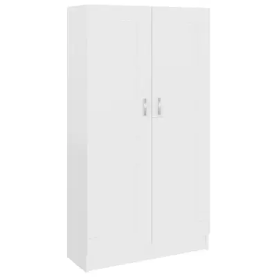 Knjižna omara - Knjižni regal bela 82,5x30,5x150 cm iverna plošča