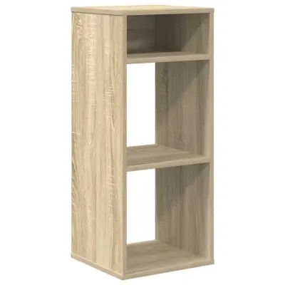 Knjižna omara - Knjižni regal sonoma hrast 34x31x80 cm inženirski les