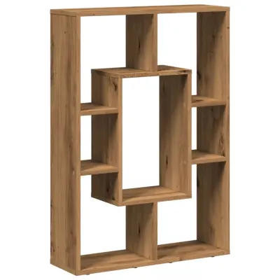 Knjižna omara - Knjižni regal artisan hrast 63x20x90 cm inženirski les