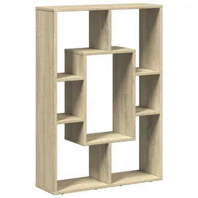 Knjižna omara - Knjižni regal sonoma hrast 63x20x90 cm inženirski les
