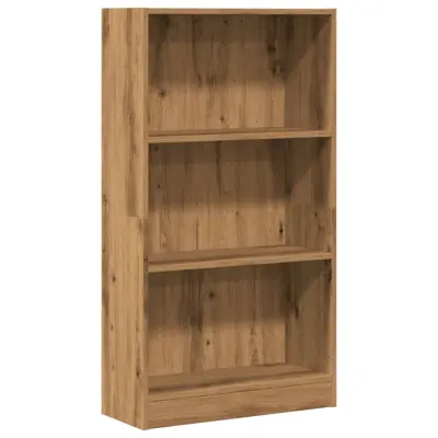 Knjižna omara - Knjižni regal artisan hrast 60x24x109 cm inženirski les