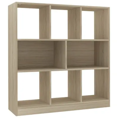Knjižna omara - Knjižni regal sonoma hrast 97,5x29,5x100 cm iverna plošča