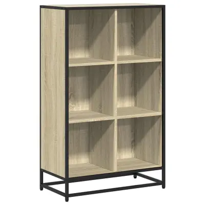 Knjižna omara - Knjižni regal sonoma hrast 65,5x33x107,5 cm iverna plošča