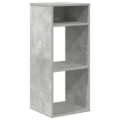 Knjižna omara - Knjižni regal betonsko siva 34x31x80 cm inženirski les