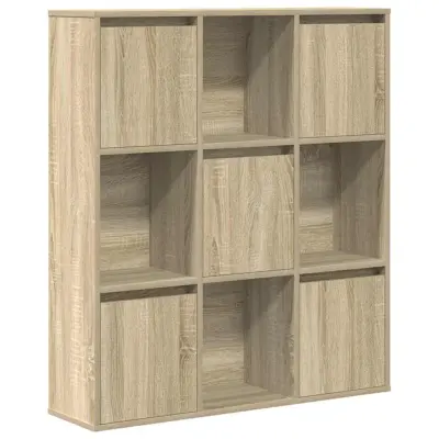Knjižna omara - Knjižni regal sonoma hrast 89x24x101,5 cm inženirski les