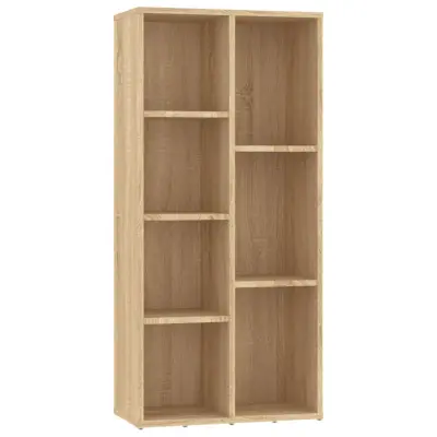 Knjižna omara - Knjižni regal sonoma hrast 50x25x106 cm iverna plošča