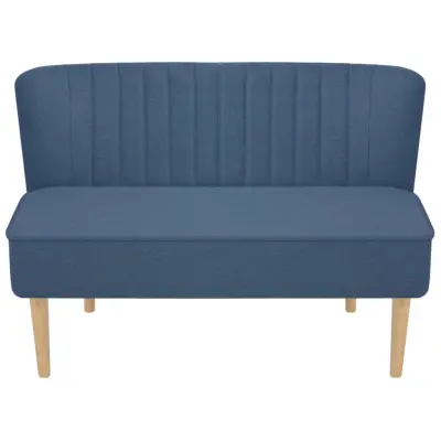kavč - Sofa - Kanape iz blaga 117x55,5x77 cm moder