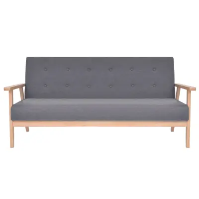kavč - Sofa - Kanape trosed blago temno sive barve