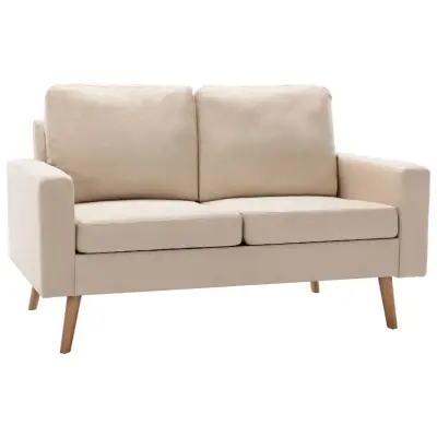 kavč - Sofa - Kanape dvosed krem blago