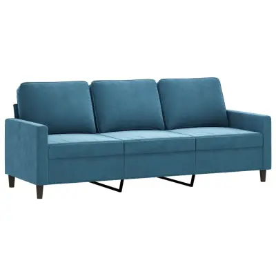kavč - Sofa - Kanape moder 180 cm žamet