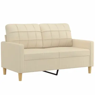 kavč - Sofa - Kanape dvosed krem 120 cm blago