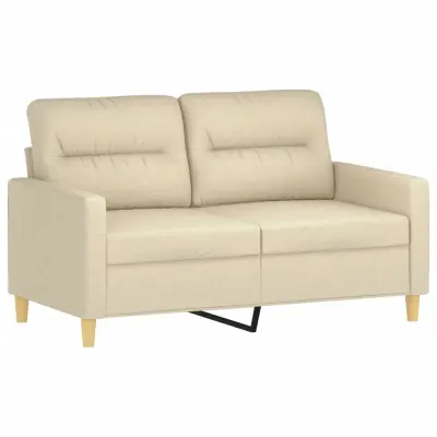 kavč - Sofa - Kanape dvosed krem 120 cm blago