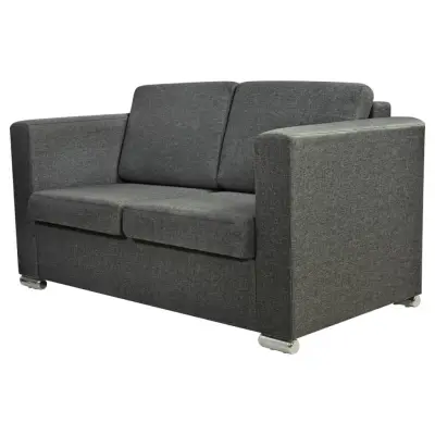 kavč - Sofa - Kanape dvosed blago temno siv