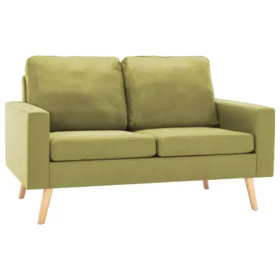 kavč - Sofa - Kanape dvosed zeleno blago