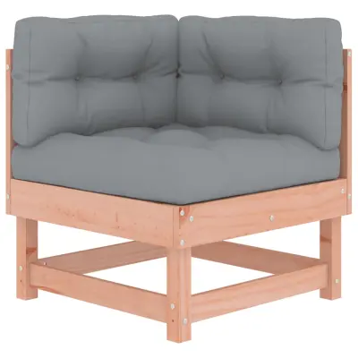 Kotni kavč - Sofa - Kanape z blazinami trden les douglas