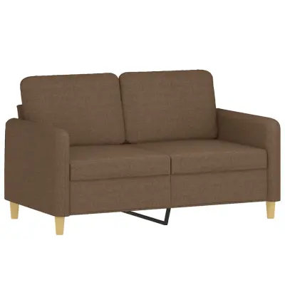 kavč - Sofa - Kanape dvosed rjav 120 cm blago