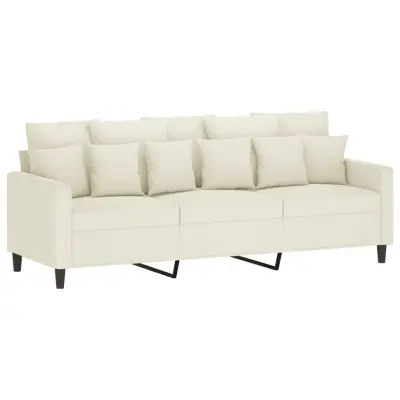kavč - Sofa - Kanape krem 180 cm žamet