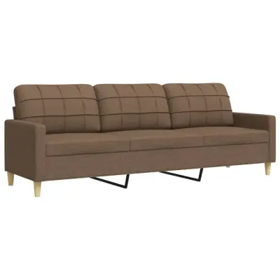 kavč - Sofa - Kanape rjav 210 cm blago