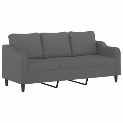 kavč - Sofa - Kanape svetlo siv 180 cm blago
