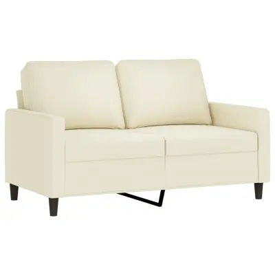 kavč - Sofa - Kanape dvosed krem 120 cm žamet
