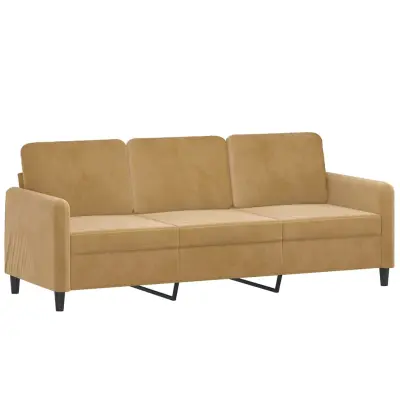 kavč - Sofa - Kanape rjav 180 cm žamet