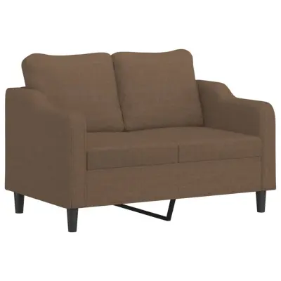 kavč - Sofa - Kanape dvosed rjav 120 cm blago