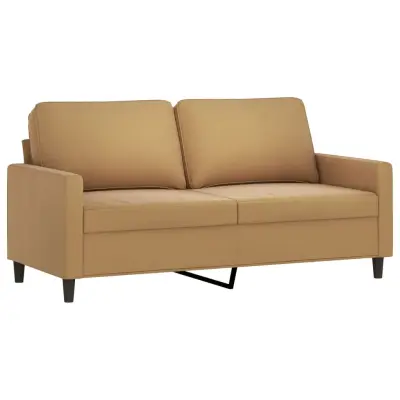 kavč - Sofa - Kanape dvosed rjav 140 cm žamet